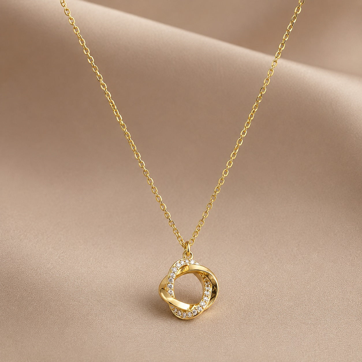 Collar Eslabón Eterno Gold