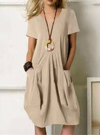 Marisa | Vestido fluido de estilo casual
