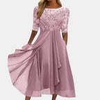 Rosa | Vestido de Encaje Elegante