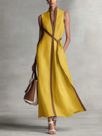 Elvira | Vestido de lino ligero