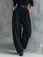 Julia | Conjunto de cuello alto y pantalón recto