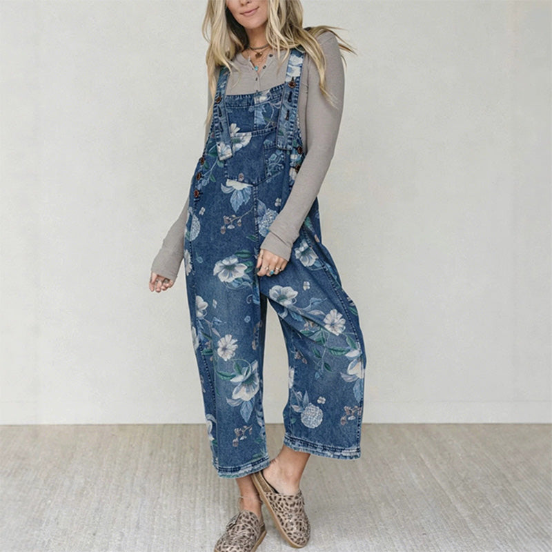 Overol Pradera Denim – Estilo Boho-Chic con Comodidad Total