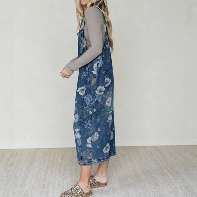 Overol Pradera Denim – Estilo Boho-Chic con Comodidad Total